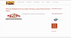 Desktop Screenshot of onlinebanking.redibank.com